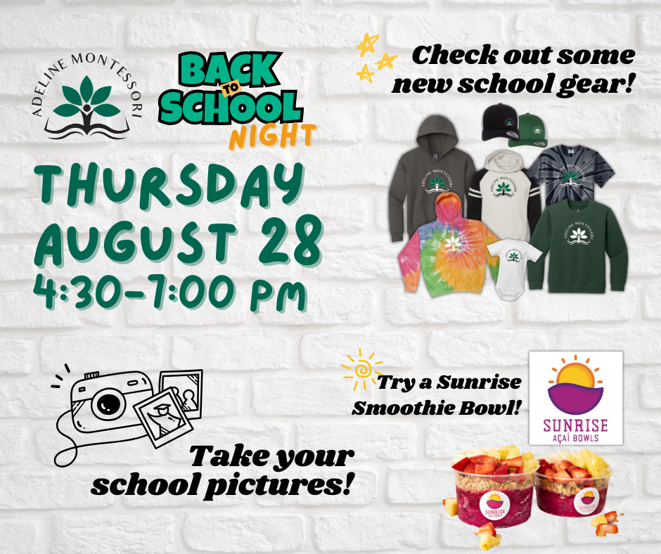 Ams 25 26 Back To School 1 Adeline Montessori